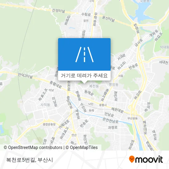복천로5번길 지도