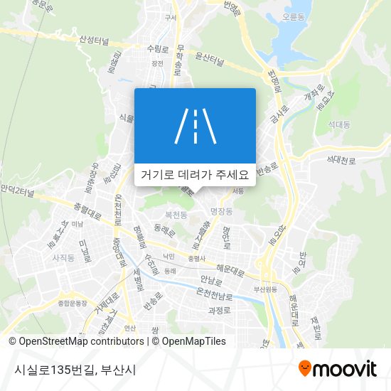 시실로135번길 지도