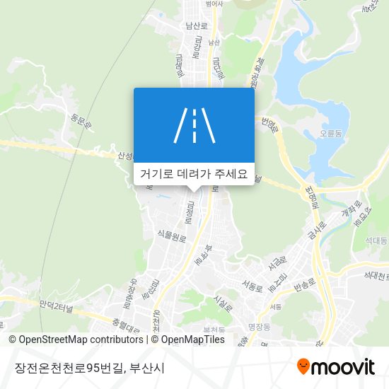 장전온천천로95번길 지도