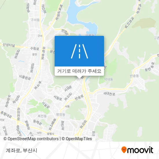 계좌로 지도