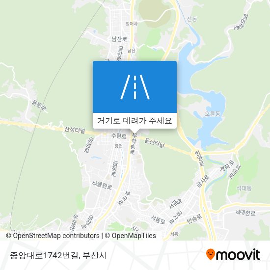 중앙대로1742번길 지도