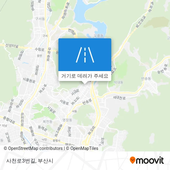 사천로3번길 지도