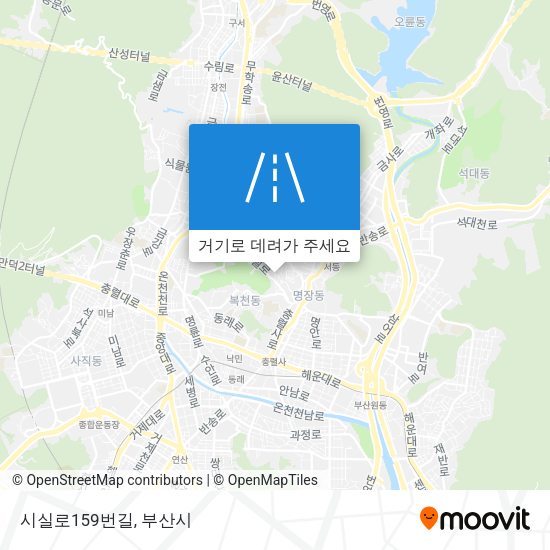 시실로159번길 지도