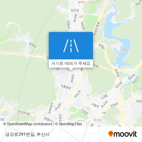 금강로291번길 지도