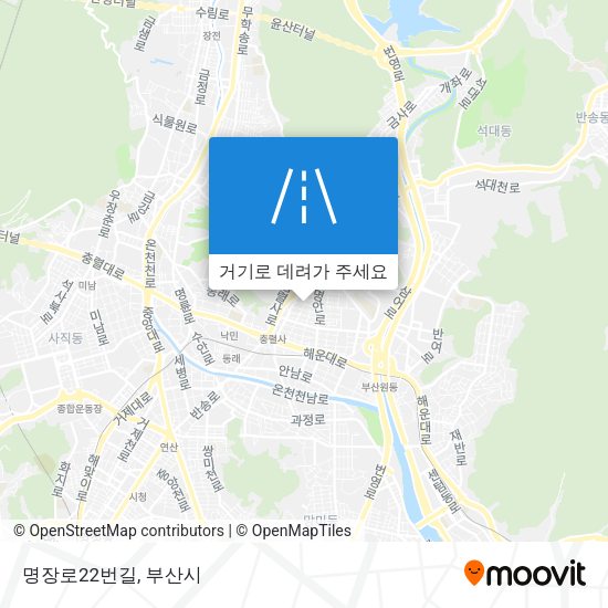 명장로22번길 지도