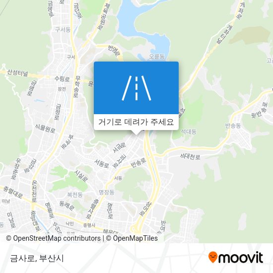 금사로 지도