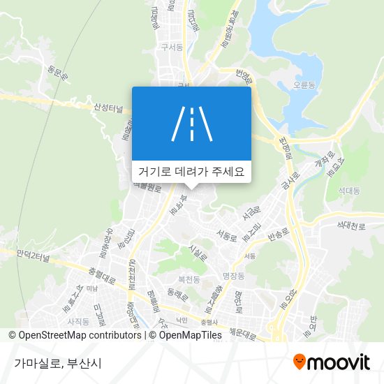 가마실로 지도