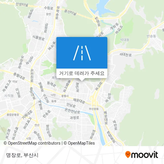 명장로 지도