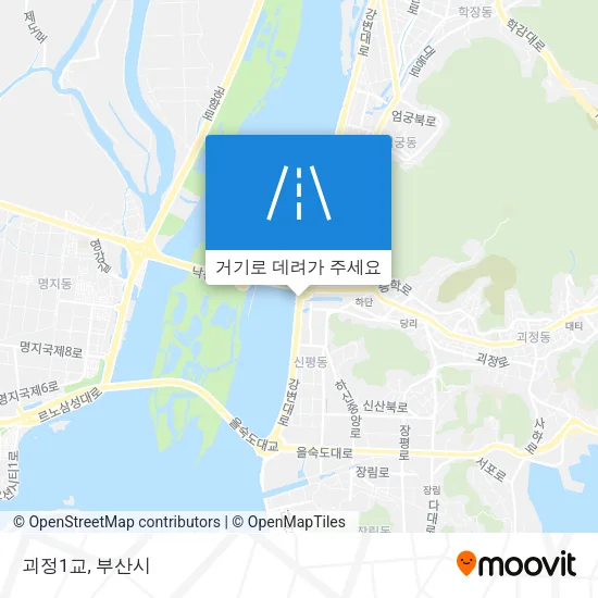 괴정1교 지도