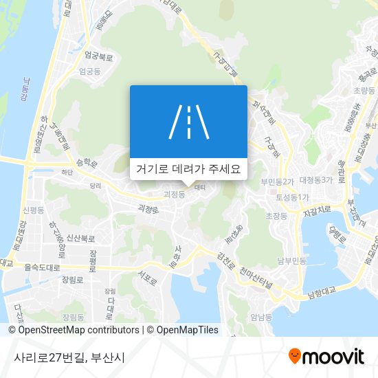사리로27번길 지도