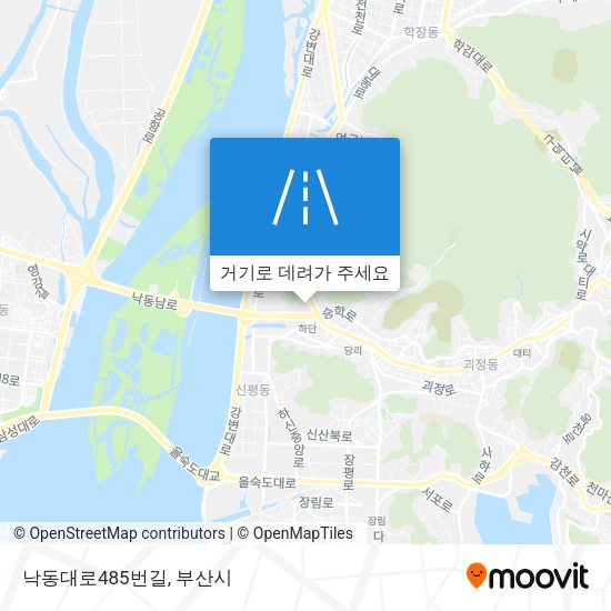 낙동대로485번길 지도