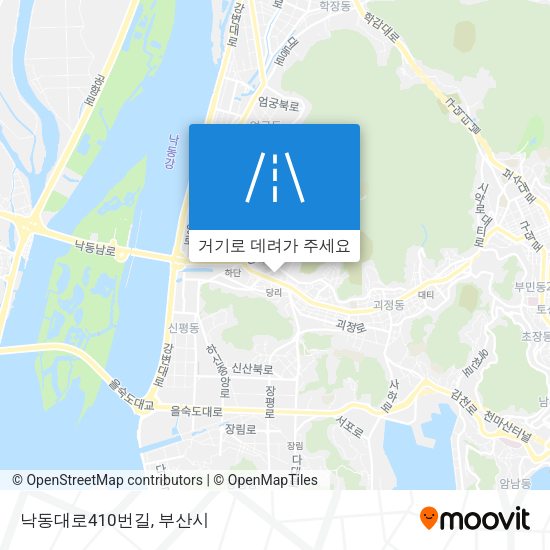 낙동대로410번길 지도