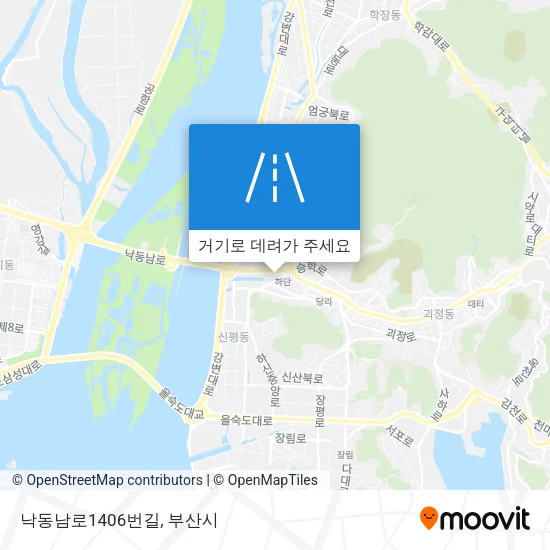 낙동남로1406번길 지도