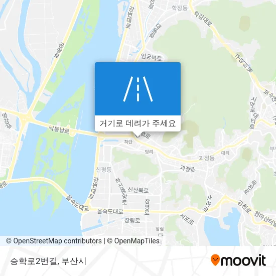 승학로2번길 지도