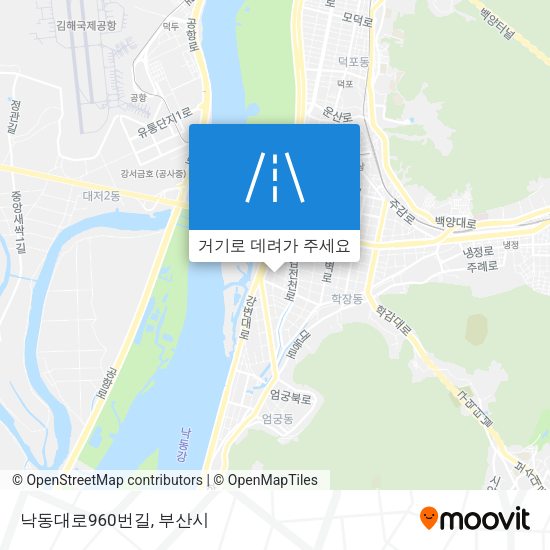 낙동대로960번길 지도
