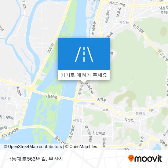 낙동대로563번길 지도