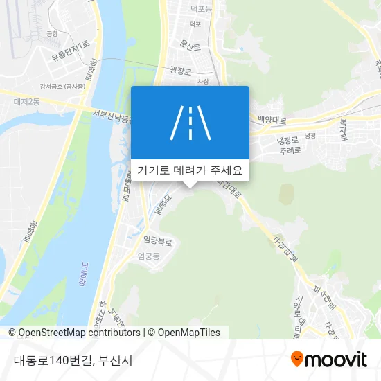 대동로140번길 지도