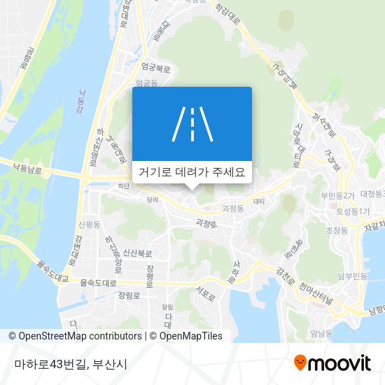 마하로43번길 지도