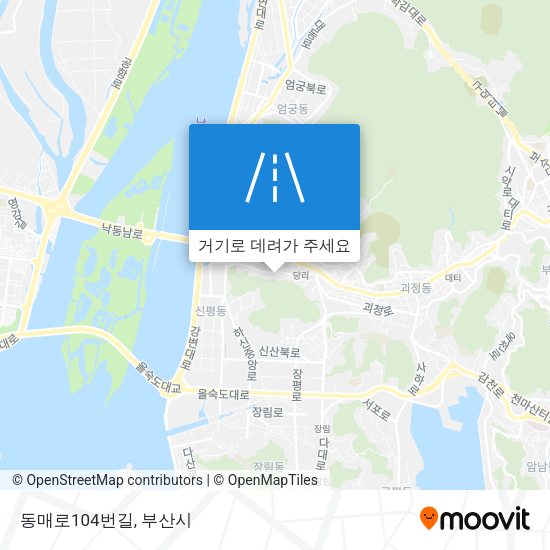 동매로104번길 지도