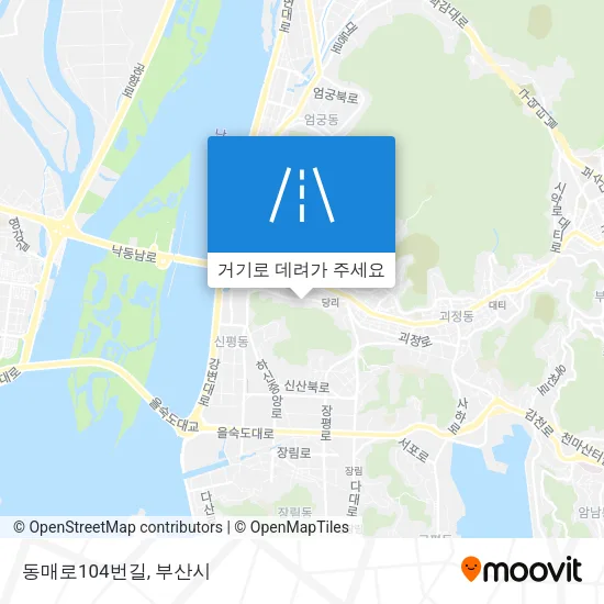 동매로104번길 지도