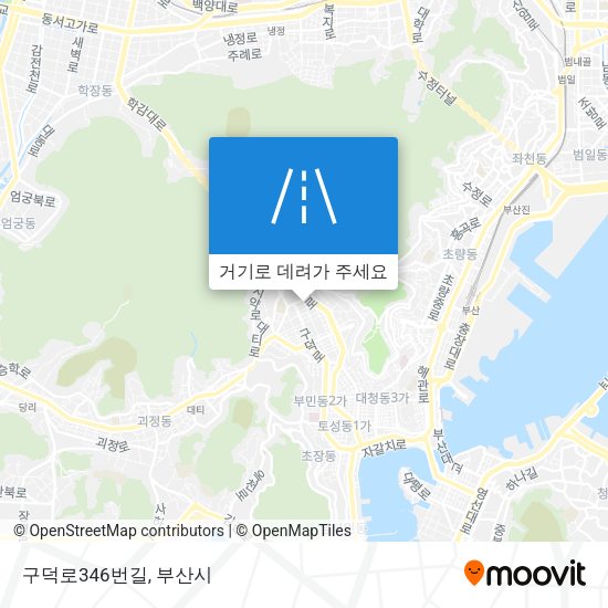 구덕로346번길 지도