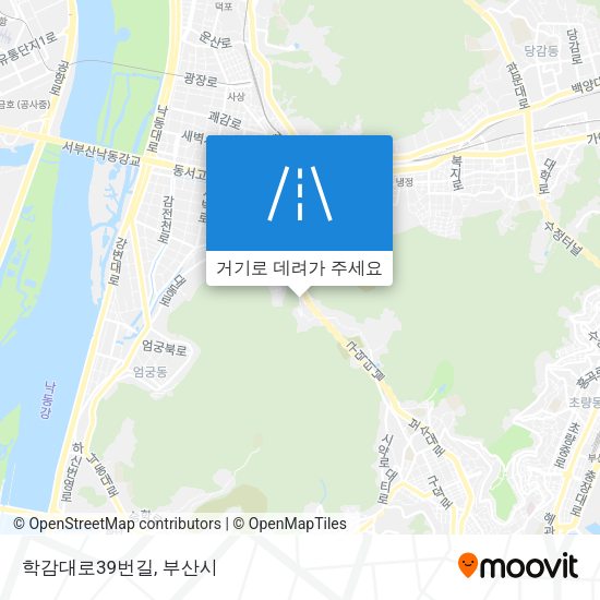 학감대로39번길 지도