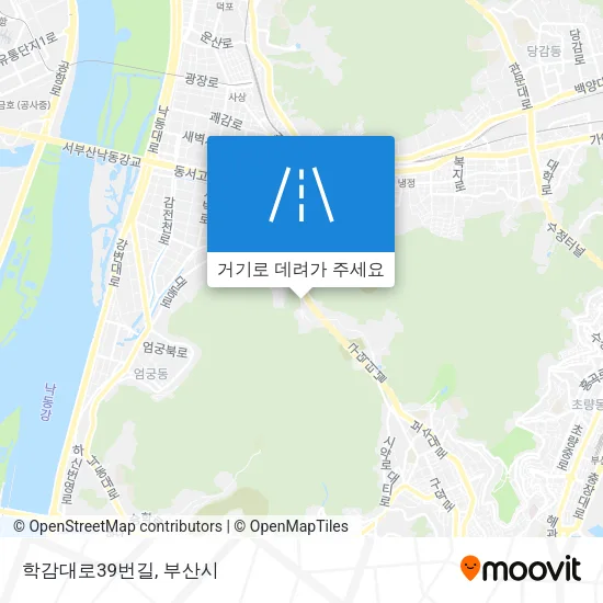 학감대로39번길 지도
