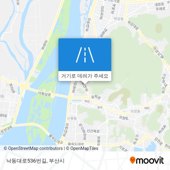 낙동대로536번길 지도