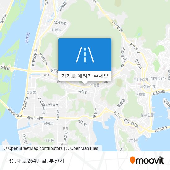 낙동대로264번길 지도