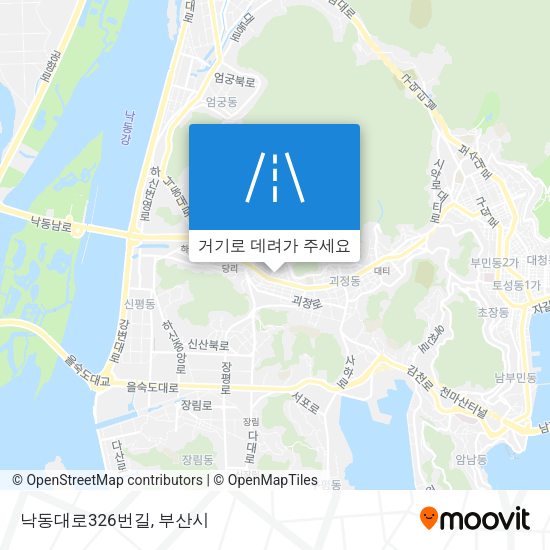 낙동대로326번길 지도