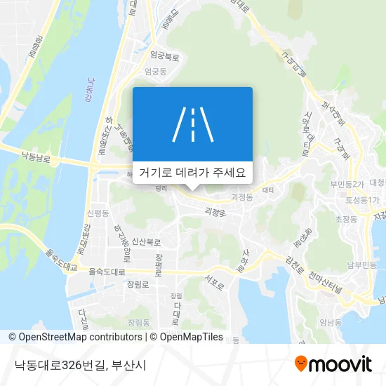 낙동대로326번길 지도