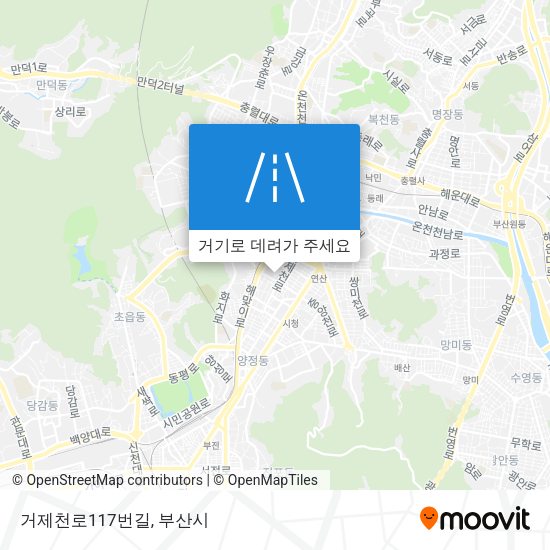 거제천로117번길 지도