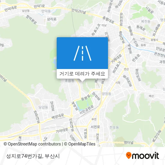 성지로74번가길 지도