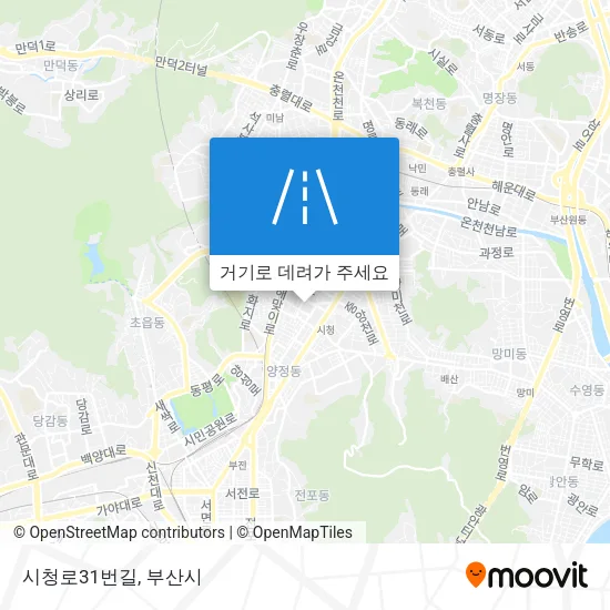 시청로31번길 지도