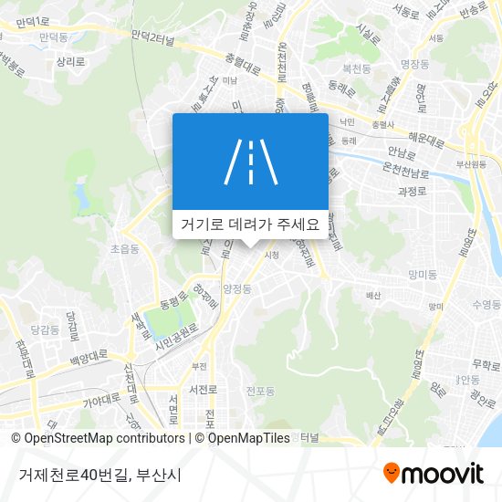 거제천로40번길 지도