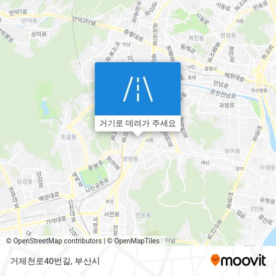 거제천로40번길 지도
