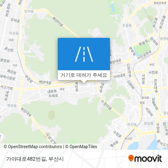 가야대로482번길 지도