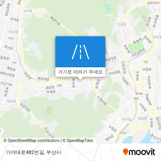 가야대로482번길 지도