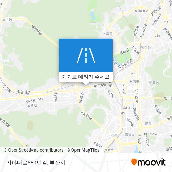 가야대로589번길 지도
