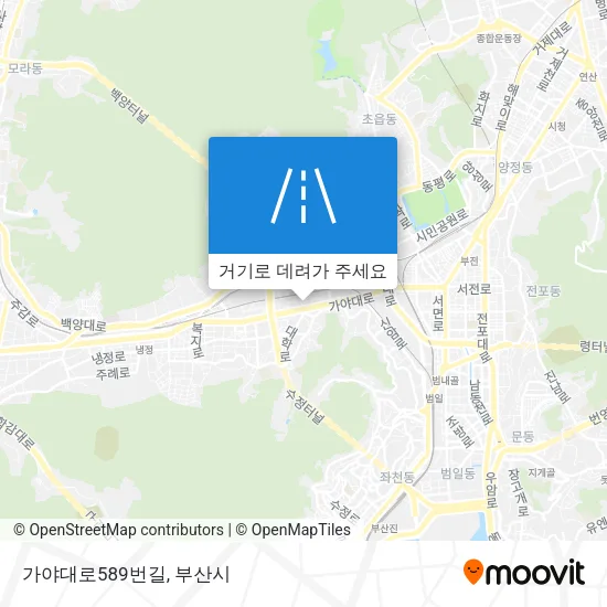가야대로589번길 지도