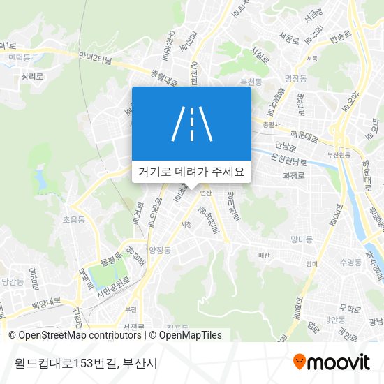 월드컵대로153번길 지도
