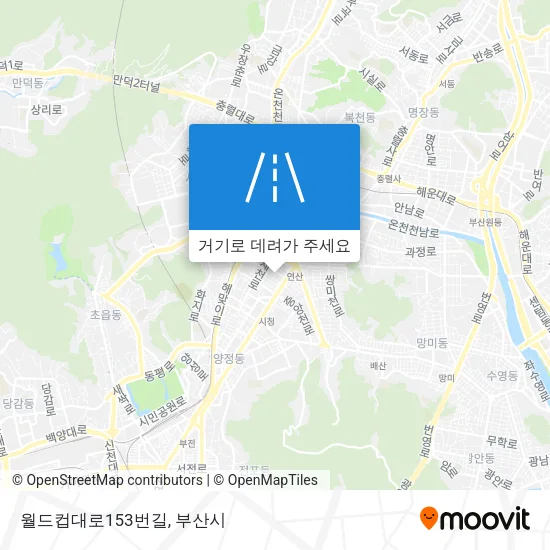 월드컵대로153번길 지도