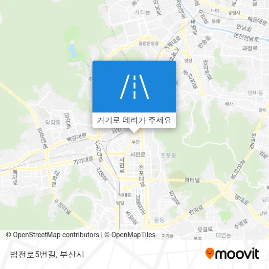 범전로5번길 지도