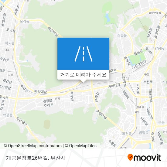 개금온정로26번길 지도