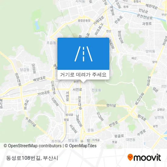 동성로108번길 지도