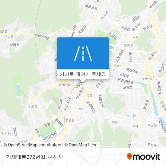 거제대로272번길 지도