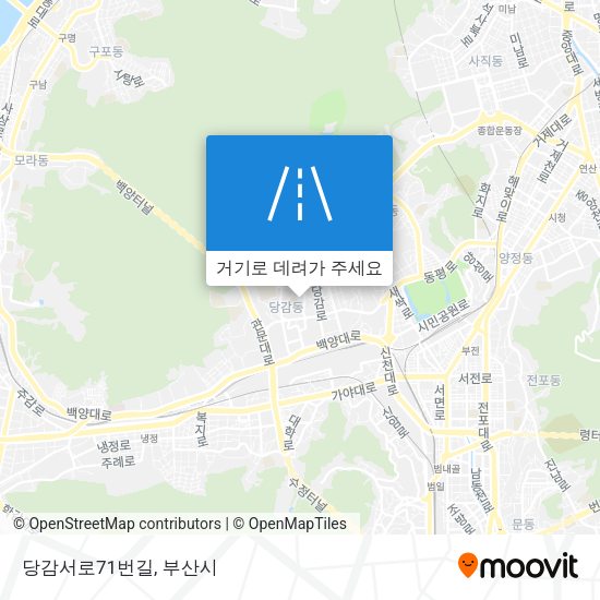 당감서로71번길 지도