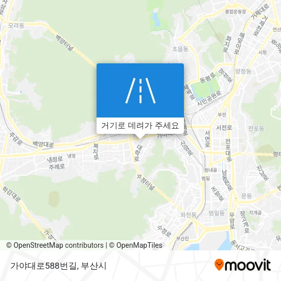 가야대로588번길 지도