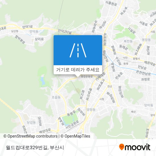 월드컵대로329번길 지도