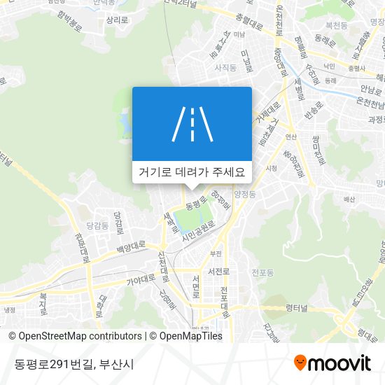 동평로291번길 지도